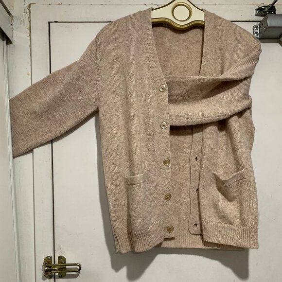 VINTAGE KEUNG KNITTED WOOL SWEATER CARDIGANS VINTAGE SIZE L - Picture 9 of 13